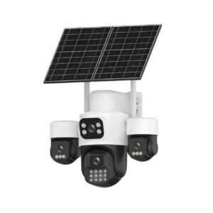 AOV Four Lens Solar Battery Speed Dome Camera