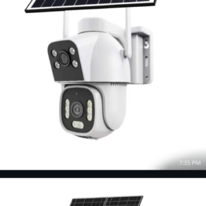 Dual Lens Solar PTZ Camera