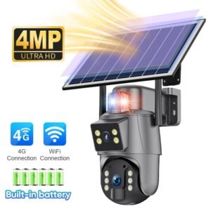 Solar PTZ camera
