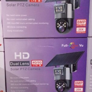 Ubox 20x Dual Lens Solar PTZ Camera