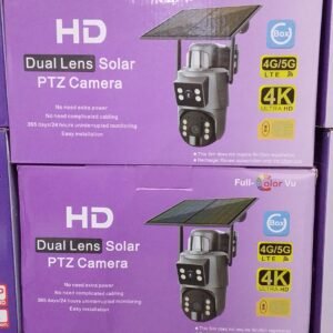 Ubox Dual Lens Solar PTZ Camera